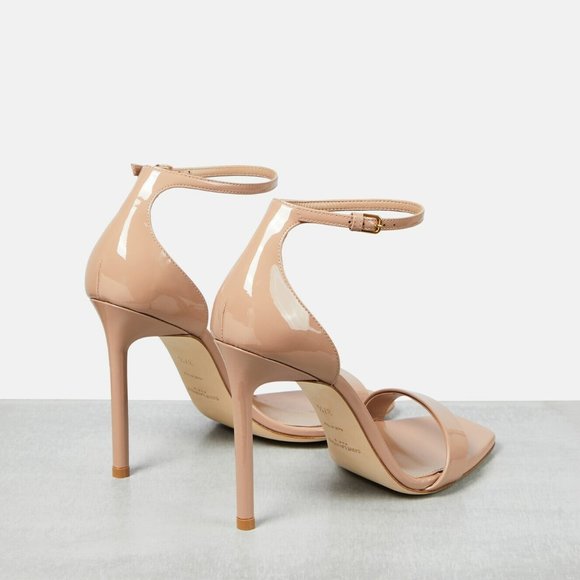 Saint Laurent - Amber 105 patent leather sandals - size 37 - Picture 3 of 8